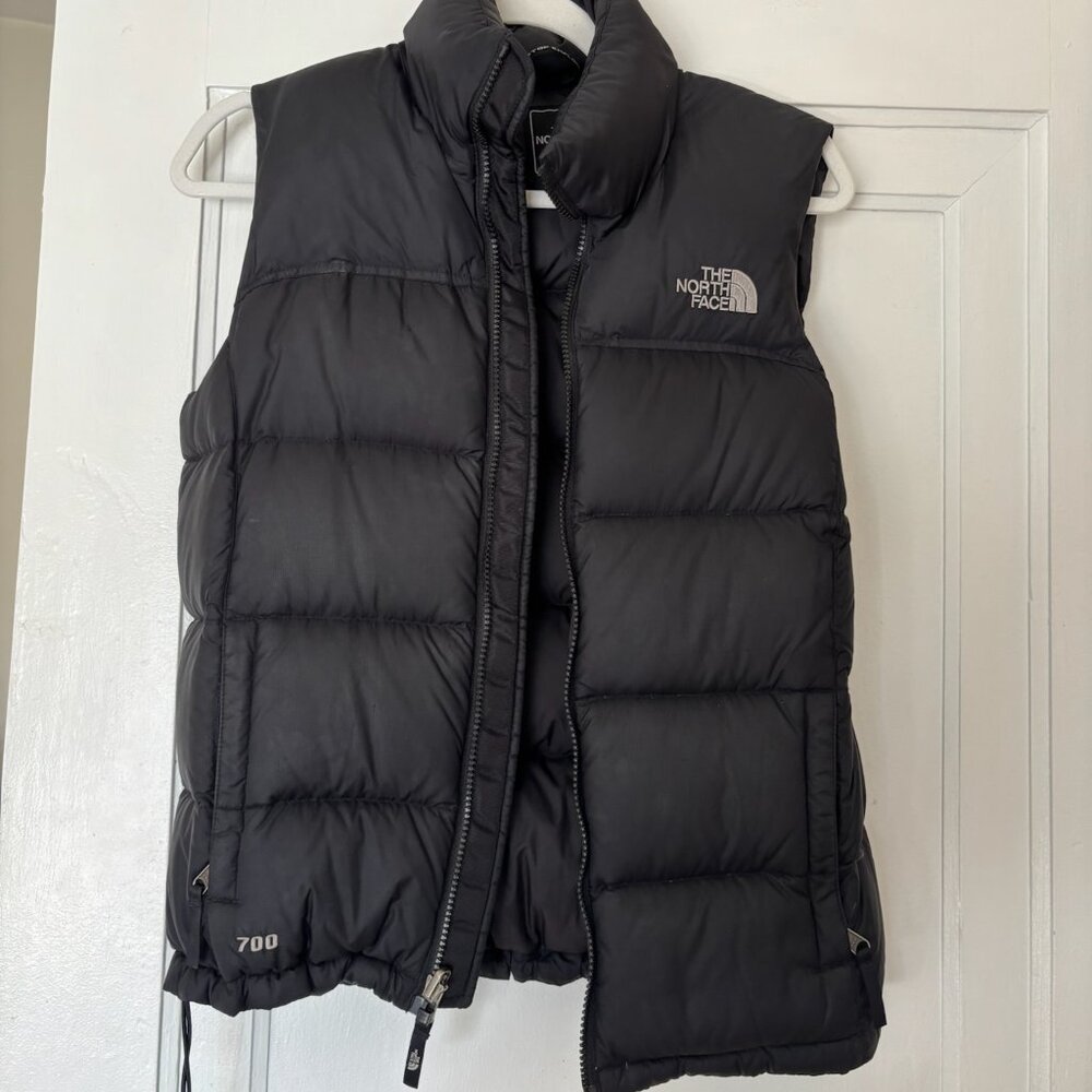 The North Face Black Puffer Vest